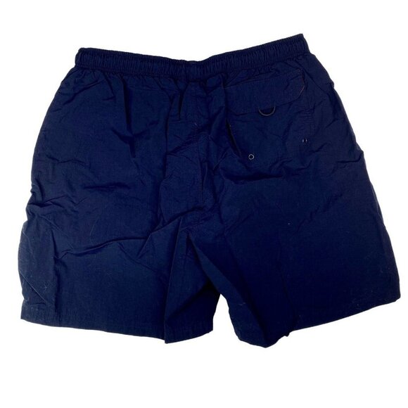 Vintage C&B Sport Swim Trunks Men XL Navy Stripe Retro Y2K Preppy Classic Mesh - Picture 3 of 7